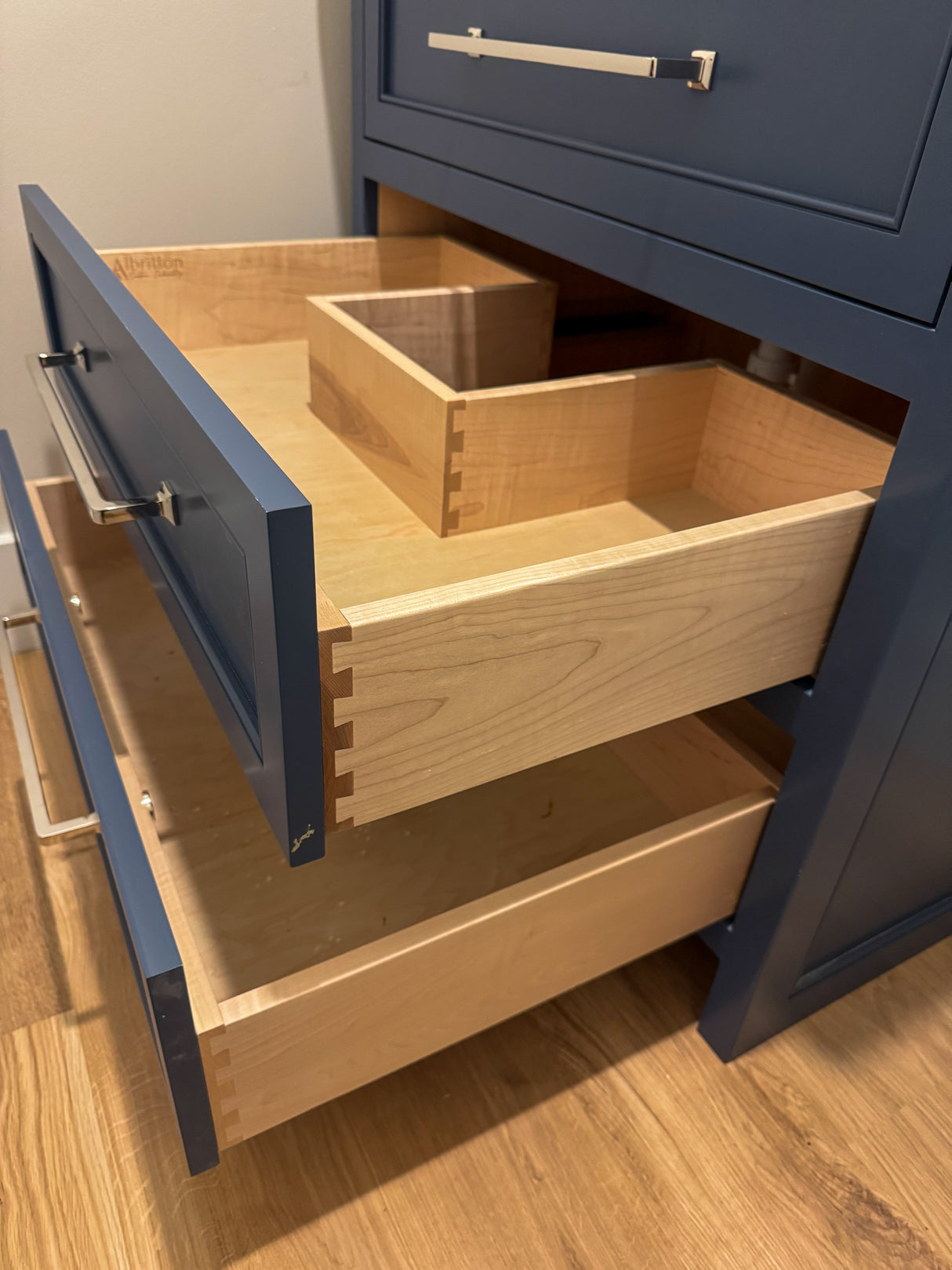 36" Powder Room Vanity 2 Drawers