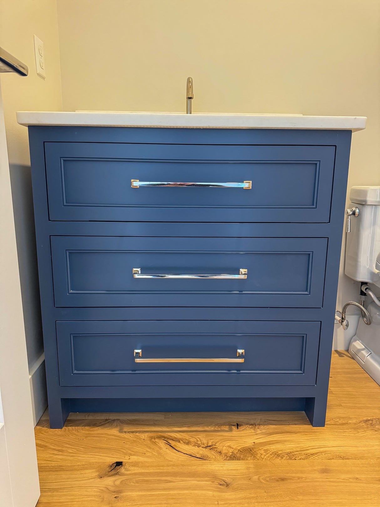 36" Powder Room Vanity 2 Drawers