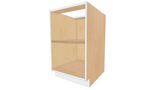 Base - 1 Door - Slim Shaker - Frameless Cabinet