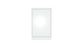 Base - 1 Door - Slim Shaker - Frameless Cabinet