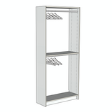 Custom Closet Double Hanging - Left View