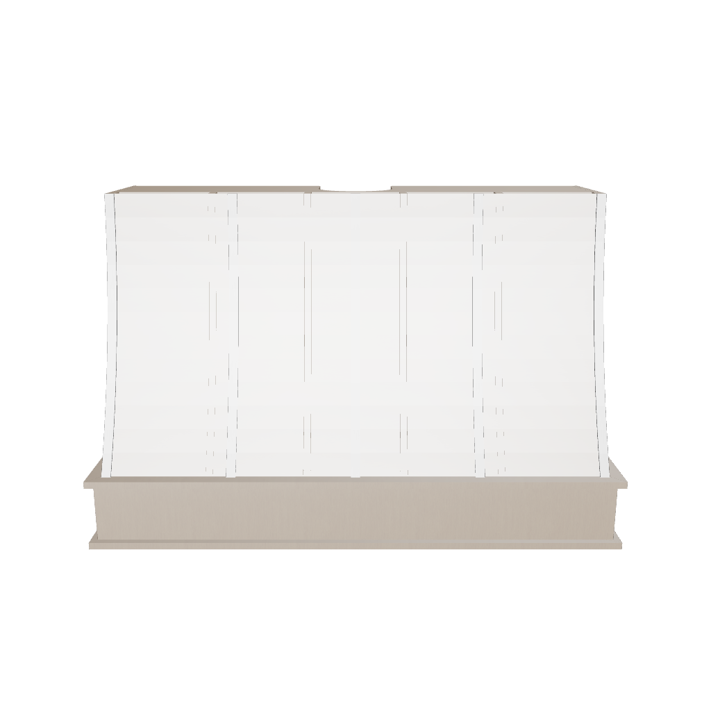Curved Range Hood - 3D